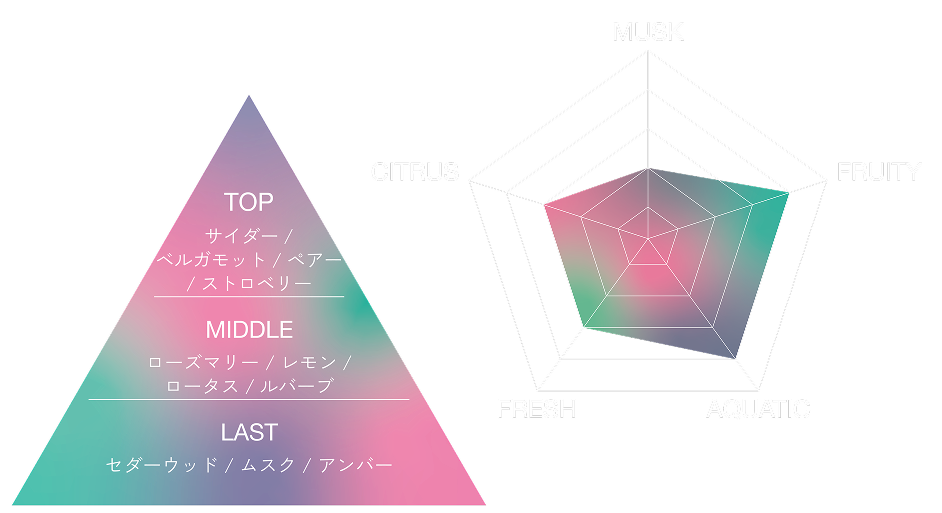 Diffuser の香りチャート